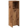 Armario de baño madera contrachapada envejecida 30x30x95 cm en Muebles de baño | Comprar online en Foro24