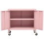 Armario de almacenamiento acero rosa 60x35x56cm de vidaXL, Taquillas y armarios de almacenamiento - Ref: Foro24-336265, Preci...
