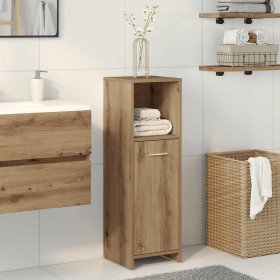 Armario de baño madera contrachapada roble artisan 30x30x95 cm en Muebles de baño | Comprar online en Foro24