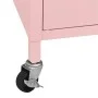 Pink steel storage cabinet 60x35x56cm by vidaXL, Lockers and storage cabinets - Ref: Foro24-336265, Price: 119,03 €, Discount: %