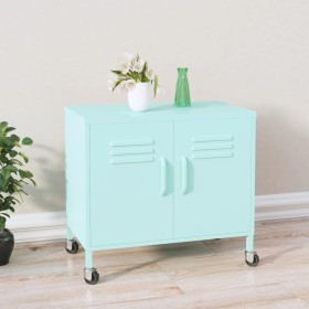 Mint green steel storage cabinet 60x35x56 cm by vidaXL, Lockers and storage cabinets - Ref: Foro24-336266, Price: 108,88 €, D...