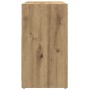 Mueble de lavabo de baño madera roble artisan 60x33x60 cm