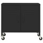 Black steel storage cabinet 60x35x56cm by vidaXL, Lockers and storage cabinets - Ref: Foro24-336268, Price: 123,81 €, Discoun...
