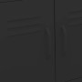 Black steel storage cabinet 60x35x56cm by vidaXL, Lockers and storage cabinets - Ref: Foro24-336268, Price: 123,81 €, Discoun...