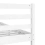 Small double bed frame solid wood white 120x190 cm by vidaXL, Beds and slatted bases - Ref: Foro24-3101059, Price: 157,61 €, ...