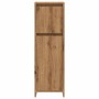 Armario de baño madera contrachapada roble artisan 30x30x95 cm