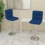 Küchenhocker 2 Einheiten aus blauem Stoff von vidaXL, Küchenhocker - Ref: Foro24-334243, Preis: 134,70 €, Rabatt: %