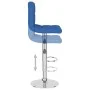 Taburetes de cocina 2 unidades tela azul de vidaXL, Taburetes de cocina - Ref: Foro24-334243, Precio: 134,70 €, Descuento: %