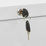 Armario archivador de acero gris claro 90x46x164 cm de vidaXL, Armarios archivadores - Ref: Foro24-336299, Precio: 315,05 €, ...