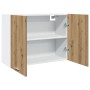Armario colgante "Lyon" roble artesanal 80x31x60 cm madera de