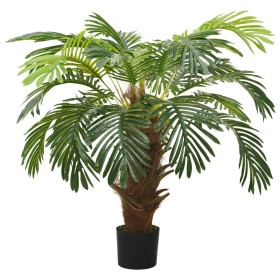 Palmera Cycas artificial con macetero 90 cm verde