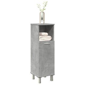 Armario de baño madera contrachapada gris 30x30x95 cm en Muebles de baño | Comprar online en Foro24