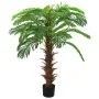 Artificial Cycas palm tree with pot 140 cm green by vidaXL, artificial flora - Ref: Foro24-336307, Price: 70,35 €, Discount: %
