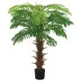 Artificial Cycas palm tree with pot 140 cm green by vidaXL, artificial flora - Ref: Foro24-336307, Price: 70,35 €, Discount: %