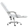 Weißer Massage-Bürostuhl aus Kunstleder von vidaXL, Bürostühle - Ref: Foro24-349682, Preis: 119,37 €, Rabatt: %