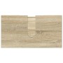 Armario de baño madera ingeniería roble Sonoma 60x32x53,5 cm