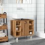 Armario de baño madera contrachapada roble artisan 60x32x53,5cm