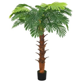 Palmera Cycas artificial con macetero 160 cm verde