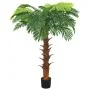 Artificial Cycas palm tree with pot 160 cm green by vidaXL, artificial flora - Ref: Foro24-336308, Price: 84,87 €, Discount: %
