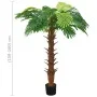Artificial Cycas palm tree with pot 160 cm green by vidaXL, artificial flora - Ref: Foro24-336308, Price: 84,87 €, Discount: %