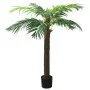 Artificial phoenix palm tree with green planter 190 cm by vidaXL, artificial flora - Ref: Foro24-336309, Price: 153,83 €, Dis...