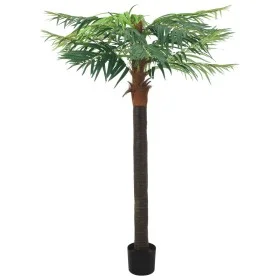 Artificial phoenix palm tree with pot 215 cm green by vidaXL, artificial flora - Ref: Foro24-336310, Price: 152,74 €, Discoun...