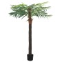 Artificial phoenix palm tree with pot 215 cm green by vidaXL, artificial flora - Ref: Foro24-336310, Price: 158,11 €, Discoun...