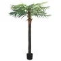 Artificial phoenix palm tree with pot 215 cm green by vidaXL, artificial flora - Ref: Foro24-336310, Price: 152,74 €, Discoun...