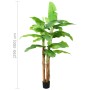 Árbol bananero artificial con macetero 300 cm verde