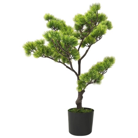 Bonsái pinus artificial con macetero 60 cm verde