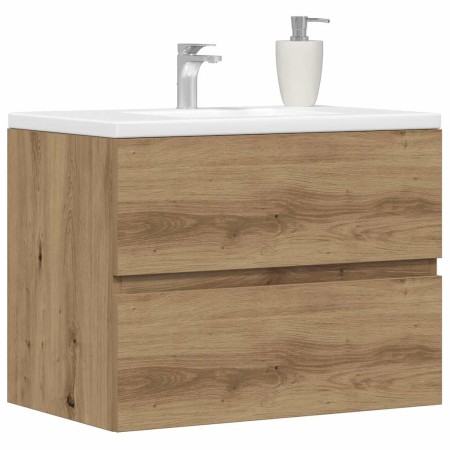 Mueble de baño madera de ingeniería roble artisan 60x38,5x45 cm