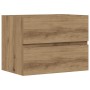Mueble de baño madera de ingeniería roble artisan 60x38,5x45 cm