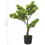 Bonsái pinus artificial con macetero 60 cm verde