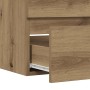 Mueble de baño madera de ingeniería roble artisan 60x38,5x45 cm