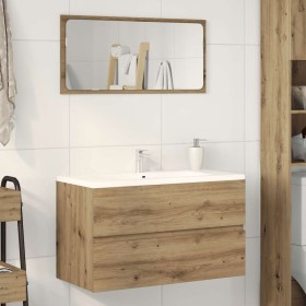 Armario pared baño madera ingeniería artisian 80x38,5x45 cm