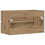 Mueble de lavabo madera ingeniería roble artisian 90x38,5x45 cm