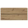 Armario lavabo madera ingeniería roble artisan 100x38,5x45 cm