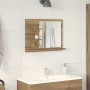 Espejo mueble de cuarto de baño roble artisan 60x10,5x45 cm