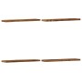 Estantes pared 4 uds madera ingeniería envejecida 40x20x1,5 cm en Estanterías | Comprar online en Foro24