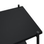 Black 3-tier shelving unit 80x40x92 cm by vidaXL, Bookcases and shelves - Ref: Foro24-336339, Price: 80,97 €, Discount: %