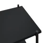 Estantería de 3 niveles negra 80x40x92 cm de vidaXL, Librerías y estanterías - Ref: Foro24-336339, Precio: 79,44 €, Descuento: %