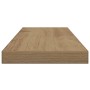 Tablas de estantería 4 uds madera roble Sonoma 60x10x1,5 cm