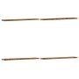 Estantes pared 4 uds madera ingeniería envejecida 60x20x1,5 cm en Estanterías | Comprar online en Foro24