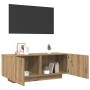 Mueble de TV madera de ingeniería roble artisan 100x35x40 cm