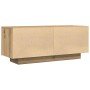 Mueble de TV madera de ingeniería roble artisan 100x35x40 cm