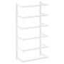 White steel towel rack 24x12x48 cm by vidaXL, Towel racks - Ref: Foro24-336124, Price: 32,60 €, Discount: %