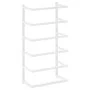 White steel towel rack 24x12x48 cm by vidaXL, Towel racks - Ref: Foro24-336124, Price: 30,92 €, Discount: %
