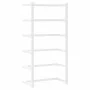 White steel towel rack 24x12x48 cm by vidaXL, Towel racks - Ref: Foro24-336124, Price: 30,92 €, Discount: %
