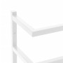 White steel towel rack 24x12x48 cm by vidaXL, Towel racks - Ref: Foro24-336124, Price: 32,60 €, Discount: %