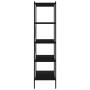 Schwarzes 5-stöckiges Regal 80x40x163 cm von vidaXL, Bücherregale und Regale - Ref: Foro24-336347, Preis: 108,27 €, Rabatt: %